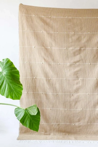 LOOM Imports Cotton Throw Blanket
