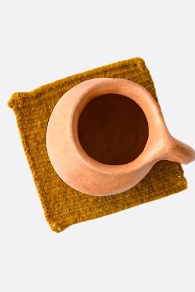 LOOM Imports Handwoven Wool Coaster Set