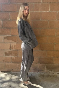 1990's Emanuel Ungaro Relaxed Linen Pant Suit Selected by Personal Choice