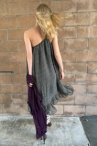 Isabel Marant One Shoulder Ditsy Print Maxi Dress Selected by Personal Choice