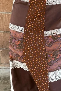 1970s Patchwork Maxi Skirt Selected by Personal Choice