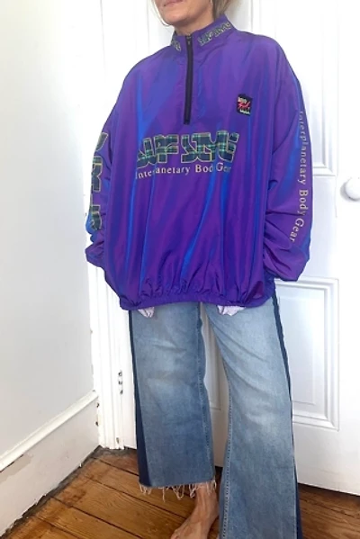 Vintage 90’s Iridescent Surf Style Anorak Windbreaker Selected by KA.TL.AK