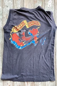 1984 Willie Nelson Sleeveless Tour Tee Selected by Cherry