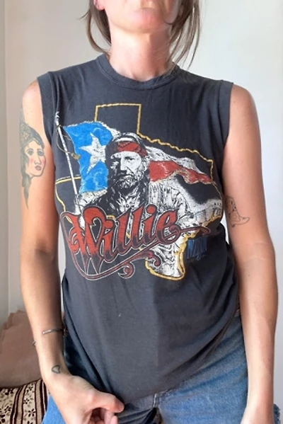 1984 Willie Nelson Sleeveless Tour Tee Selected by Cherry