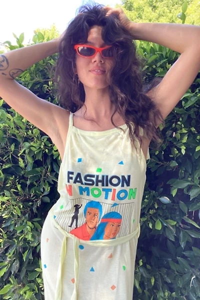Vintage 1980s Fashion in Motion Tank Dress Selected by Cherry