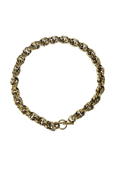 Vintage Short Gold Chain Necklace Selected By Ankh By Racquel