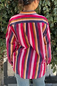 Xirena Colorful Stripe Shirt Selected by FernMercantile