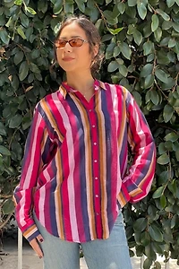 Xirena Colorful Stripe Shirt Selected by FernMercantile