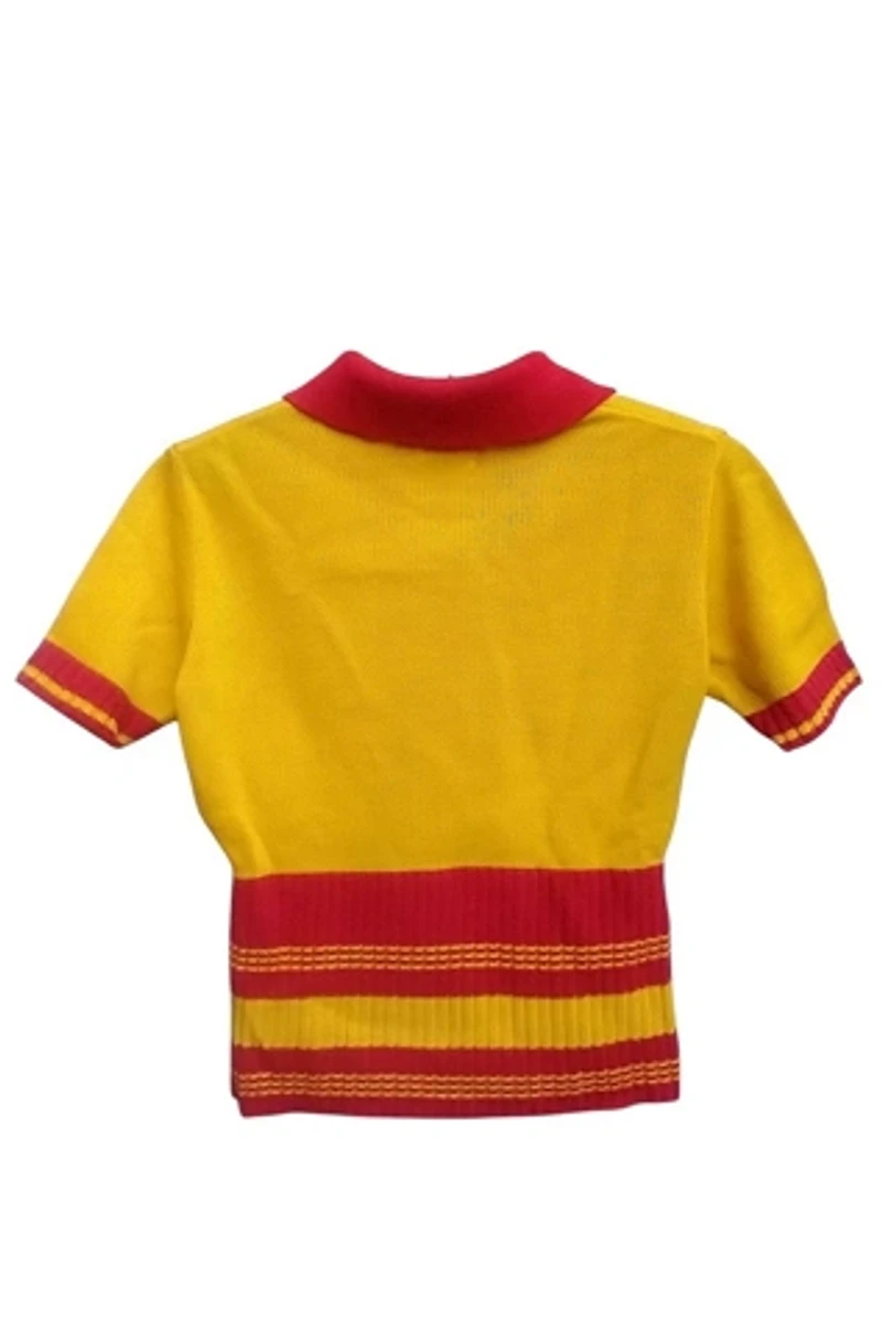 1960's Cheerleader Crop Sweater Top Selected by Garbage Soup