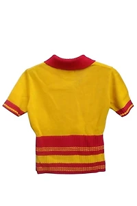 1960's Cheerleader Crop Sweater Top Selected by Garbage Soup