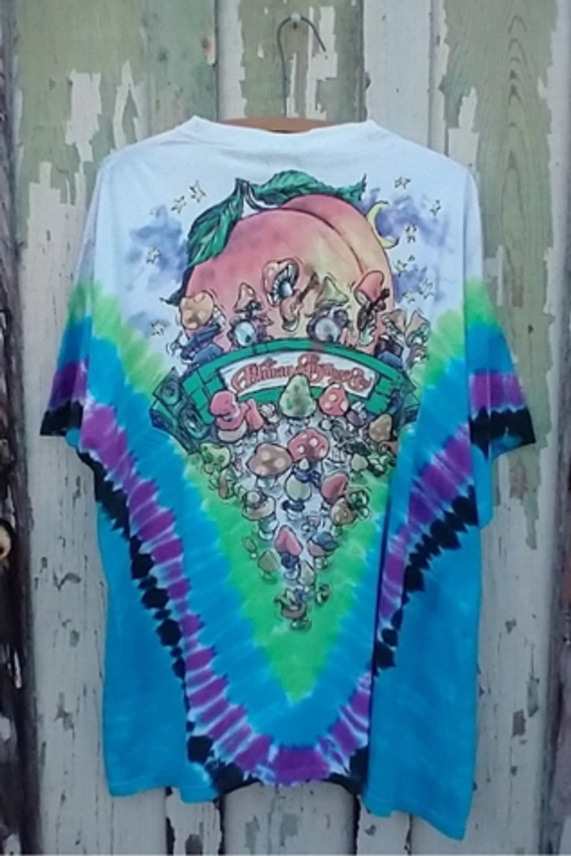 1990's Allman Brothers Mushroom Express Tee Selected by Garbage Soup