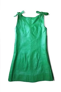 Mr. Rick Patchwork Leather Dress and Bag Selected by Garbage Soup