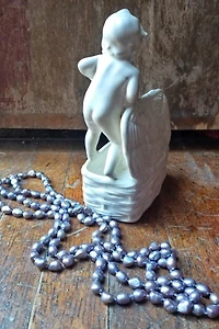 Freshwater Pearl Necklace and Tray Selected by Garbage Soup