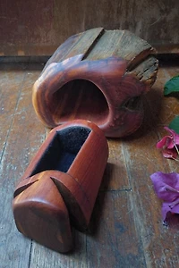 1970's Rustic Jewelry Box Selected by Garbage Soup