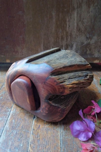 1970's Rustic Jewelry Box Selected by Garbage Soup