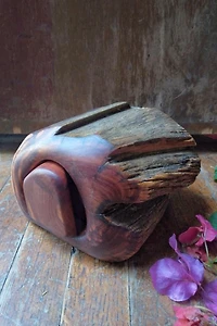 1970's Rustic Jewelry Box Selected by Garbage Soup