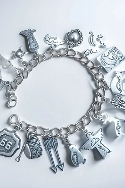 Vintage Sterling Silver Charm Bracelet Selected by Garbage Soup
