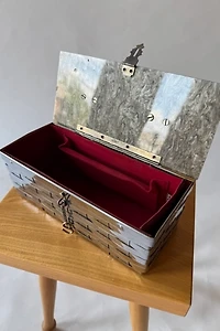 50's Woven Metal Box Purse Selected by Wax Plant