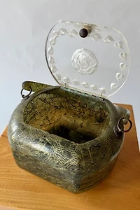 Mid Century Box Purse Selected by Wax Plant
