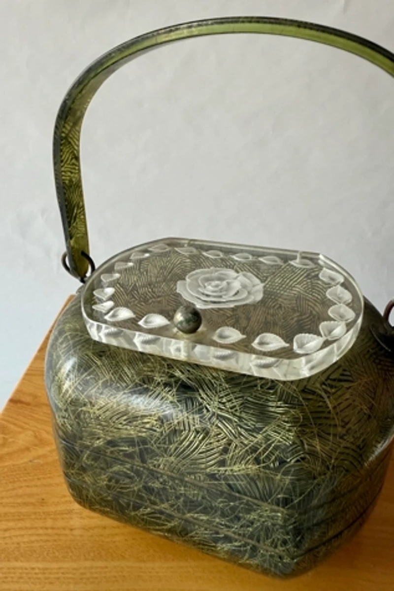 Mid Century Box Purse Selected by Wax Plant