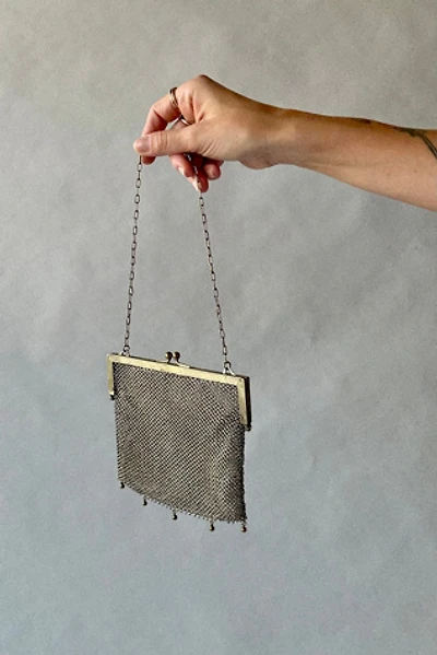 Antique Silver Mesh Purse Selected by Wax Plant