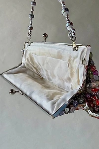 Y2K Silver Sequin Purse Selected by Wax Plant