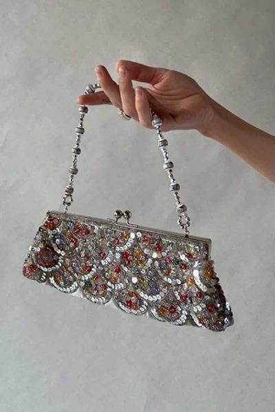 Y2K Silver Sequin Purse Selected by Wax Plant