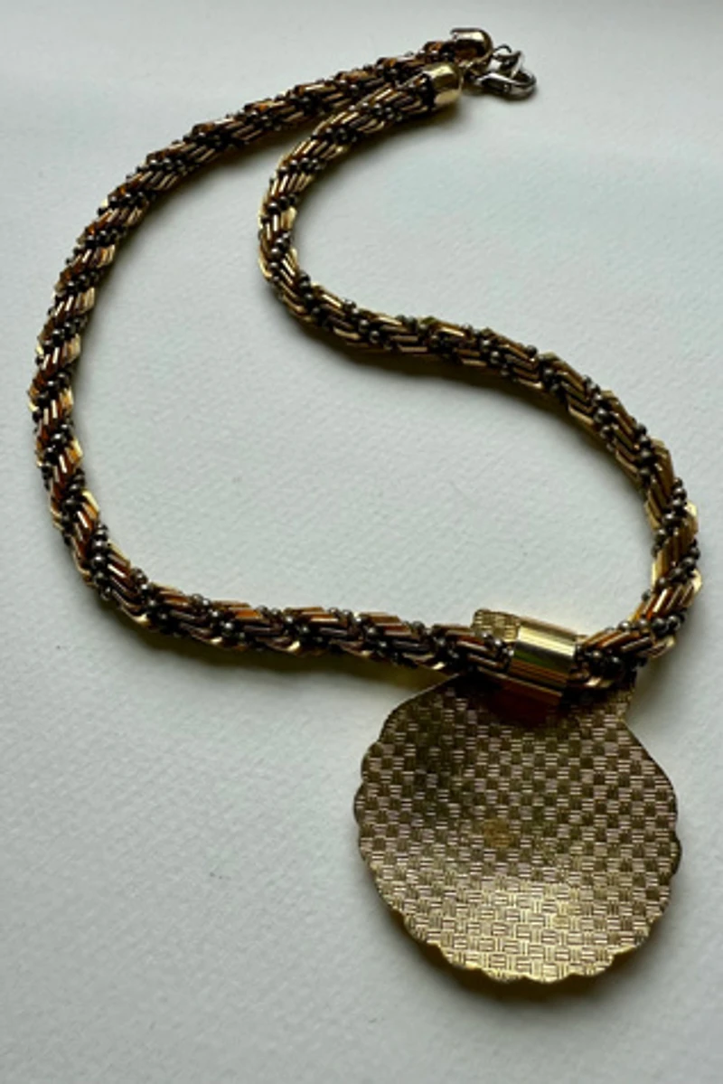 Spiral Chain Seashell Necklace Selected by Wax Plant