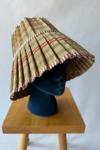 60's Straw Reed Hat Selected by Wax Plant