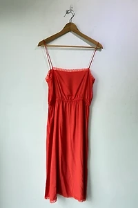 Gucci Orange Silk Organza Dress Selected by The Curatorial Dept.