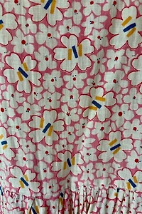 1930s Pink Floral Dress w/ Matching Bloomers Selected by The Curatorial Dept.