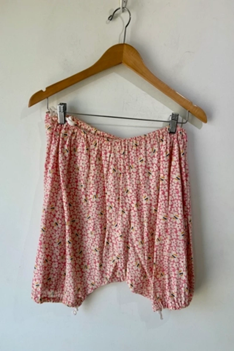 1930s Pink Floral Dress w/ Matching Bloomers Selected by The Curatorial Dept.