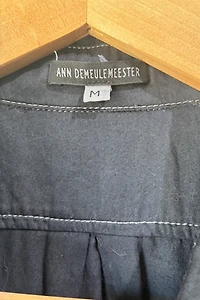 Ann Demeulemeester Black Sleeveless Dress Selected by The Curatorial Dept.