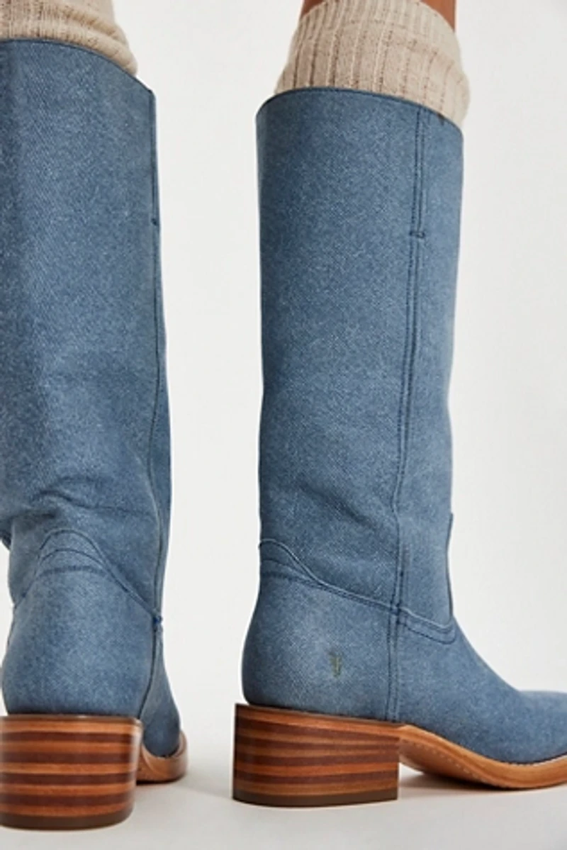 Frye Campus 14L Denim Boots