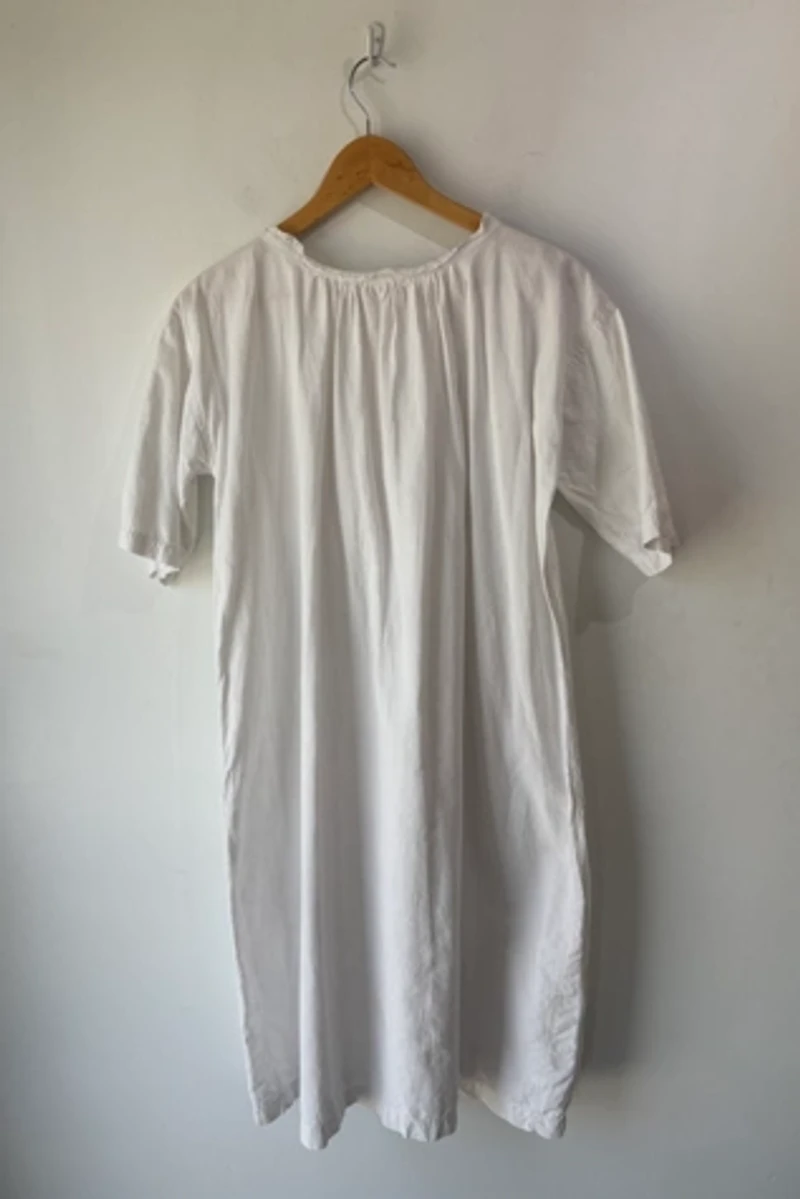 Victorian Nightgown Dress Initials HF Selected by The Curatorial Dept.