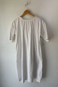 Victorian Nightgown Dress Initials HF Selected by The Curatorial Dept.