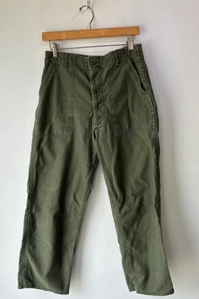 Vintage Green Army Pants Selected by The Curatorial Dept.