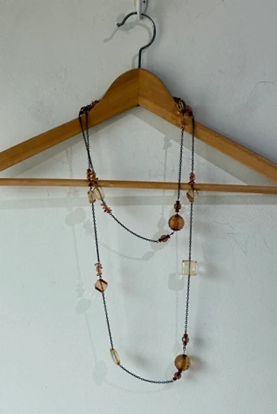 Vintage 1920s Long Flapper Necklace Selected by The Curatorial Dept.