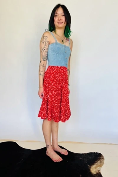 Vintage Denium Bustier Dress Selected by Atlantic Vintage