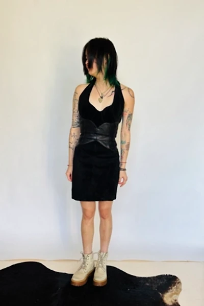Vintage Leather Corset Dress Selected by Atlantic Vintage