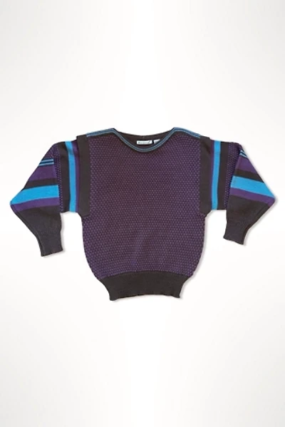 1980s Graphic Structured Sweater Selected By Ritual Vintage