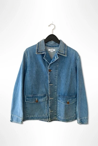 Vintage Reworked Embroidered Denim Chore Jacket Selected By Ritual Vintage