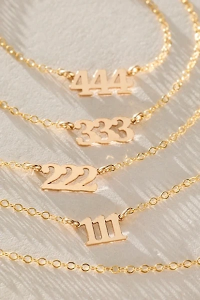 Set & Stones Angel Number Necklace