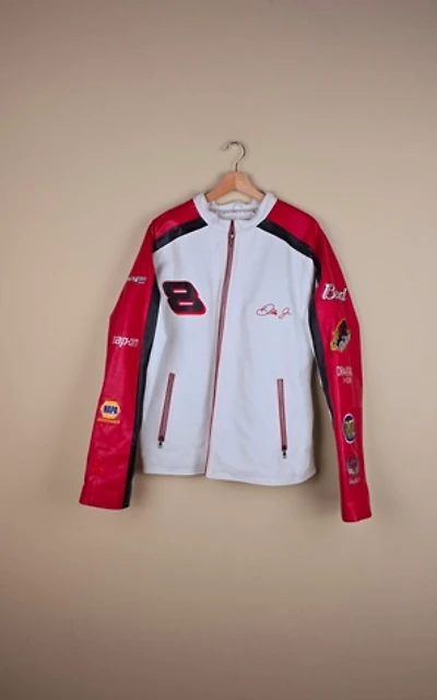Vintage Dale Jr. Racing Leather Jacket Selected by The Igala NYC