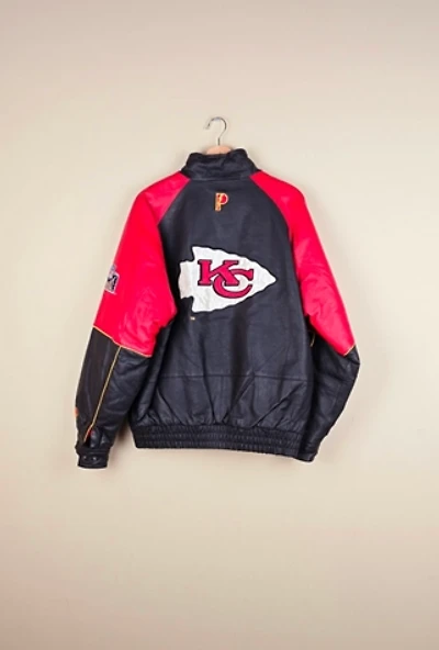 Vintage Kansas City Chiefs NFL Leather Jacket Selected by The Igala NYC