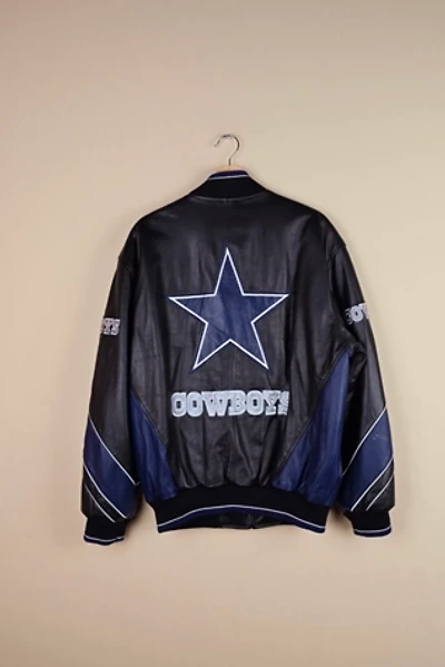 Vintage 90s Era Dallas Cowboys NFL Leather Jacket Selected by The Igala NYC