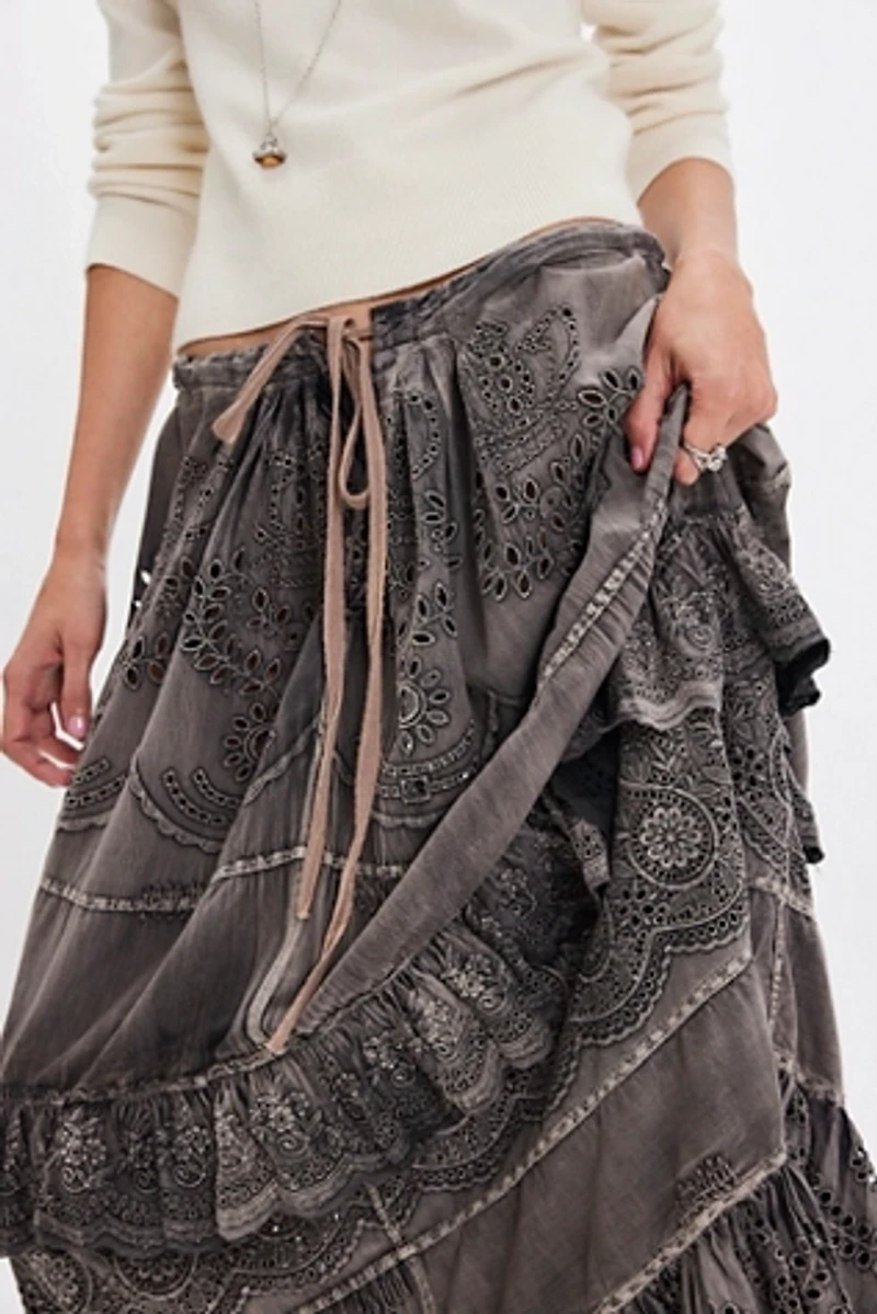 Magnolia Pearl Eyelet Pissarro Skirt