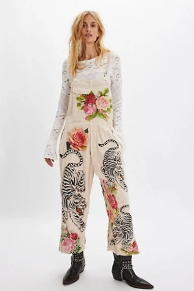 Magnolia Pearl Birch Floral Love Overalls
