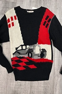 Classic Car Sweater Selected by Cannonball and Tilly
