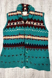 Sleeveless Wool Cardigan Selected by Cannonball and Tilly